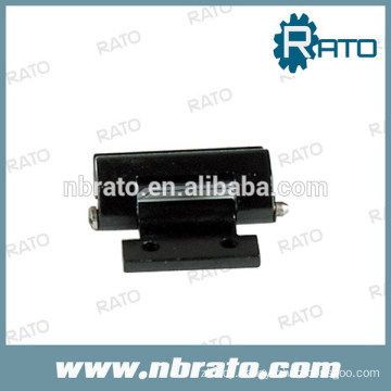 black electronic cabinet door hinge